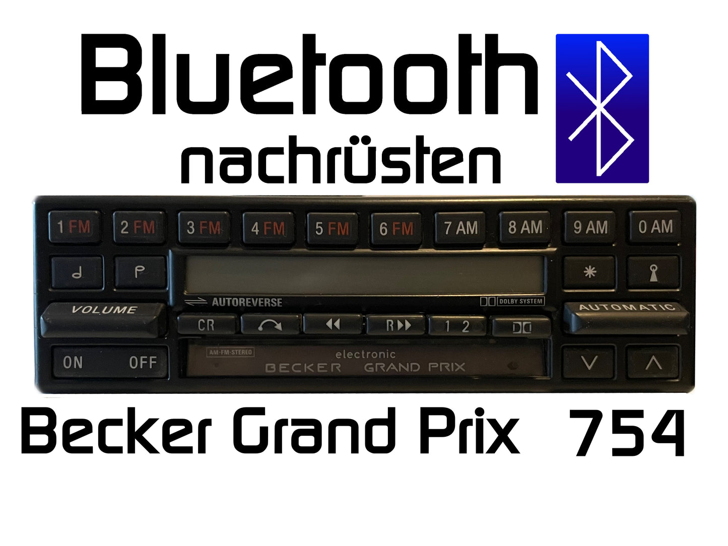 Becker Grand Prix 754 Bluetooth nachrüsten
