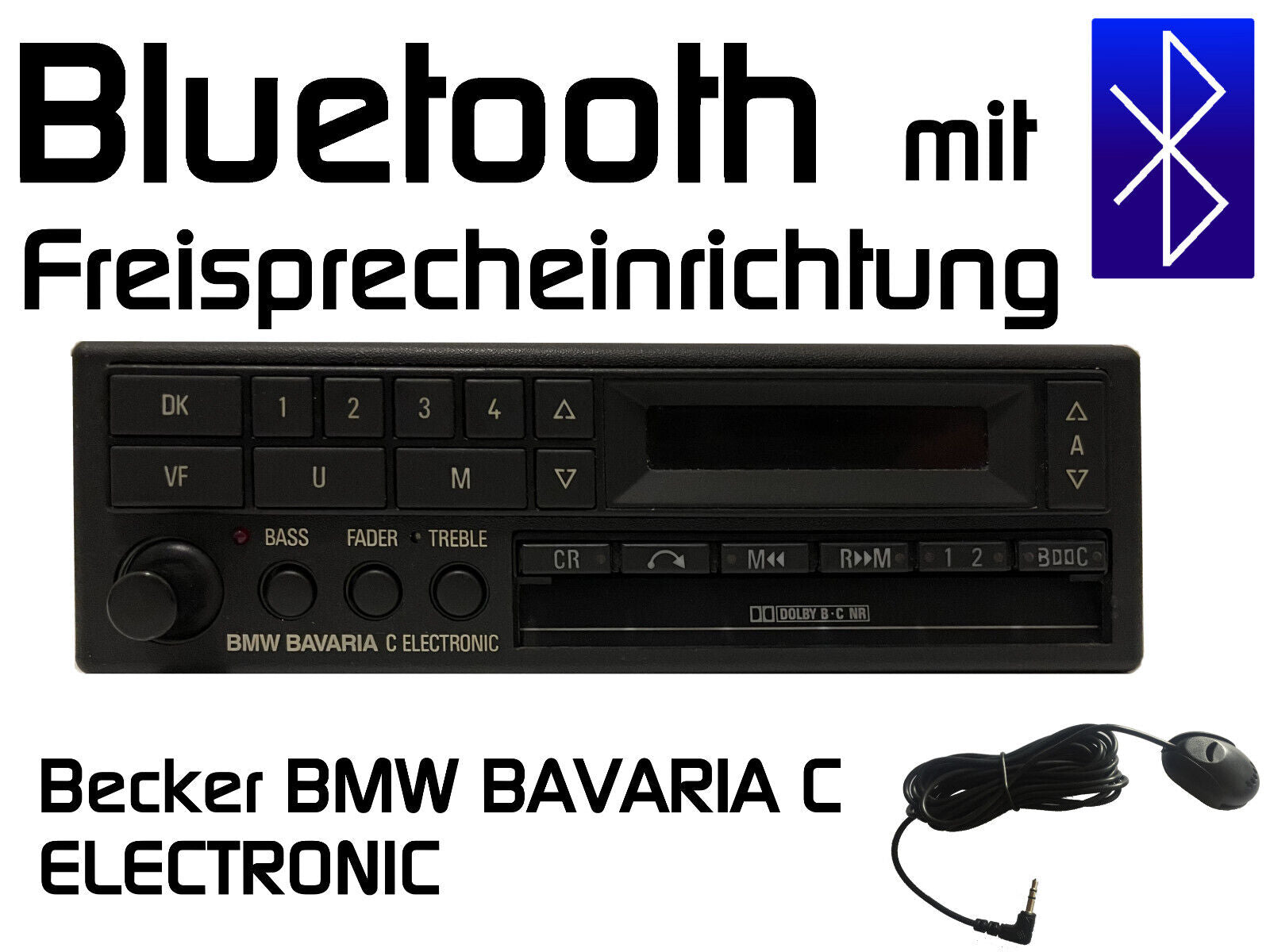 Becker BE728/729 Bluetooth mit Freisprecheinrichtung nachrüsten –  oldtimerhifi