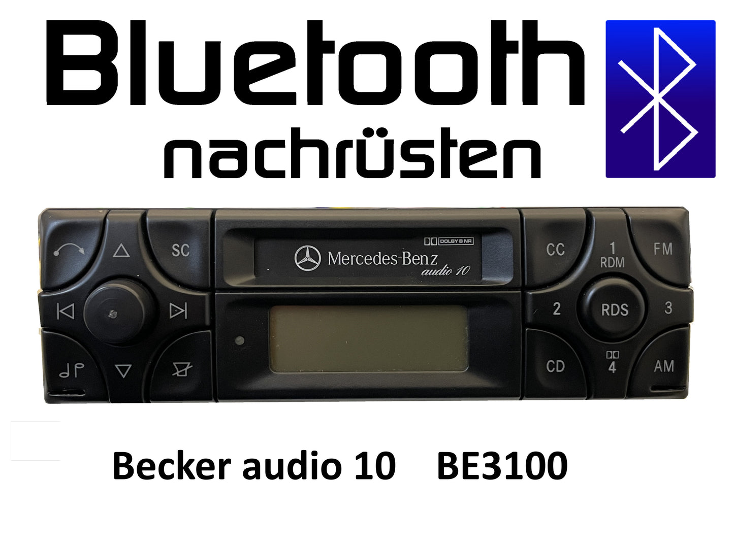 Autoradio Becker audio 10 BE 3100 Bluetooth nachrüsten