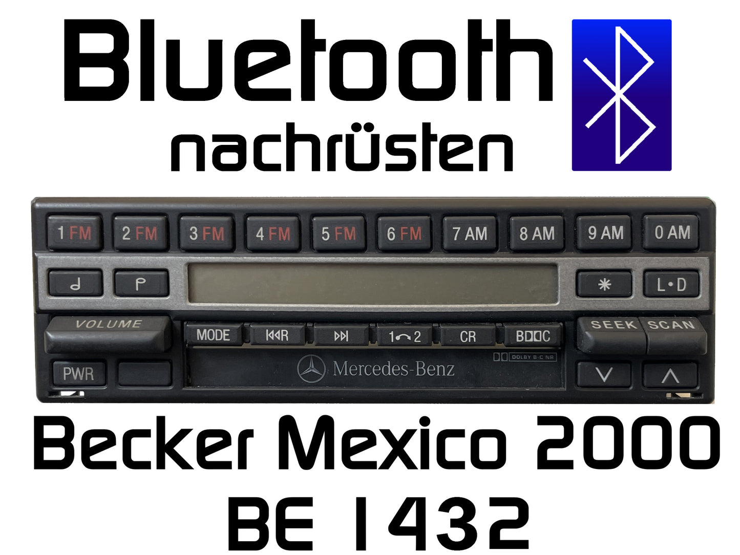 Autoradio Becker Mexico 2000 BE1432 Bluetooth nachrüsten