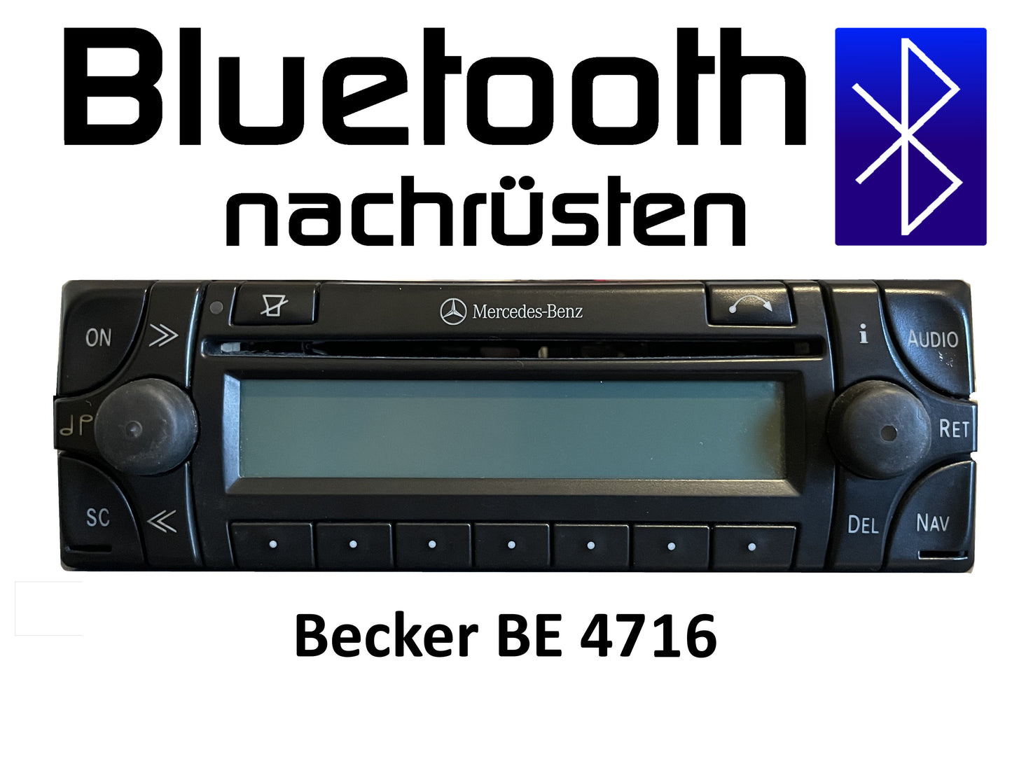 Autoradio Becker BE 4716 Bluetooth nachrüsten