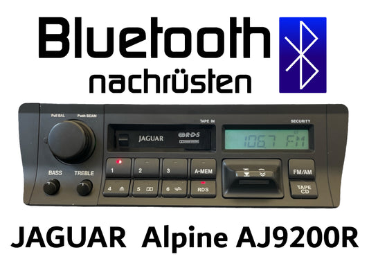 Autoradio JAGUAR Alpine AJ9200R Bluetooth nachrüsten