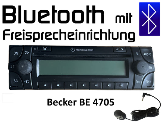 Autoradio Becker BE 4705 Bluetooth mit Freisprechfunktion nachrüsten