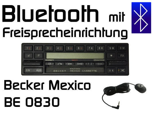 Becker Mexico BE 0830 Bluetooth mit Freisprechfunktion nachrüsten