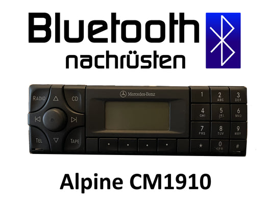 Autoradio Alpine CM1910 Bluetooth nachrüsten
