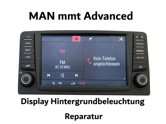 MAN mmt Advanced - Display Hintergrundbeleuchtung Reparatur