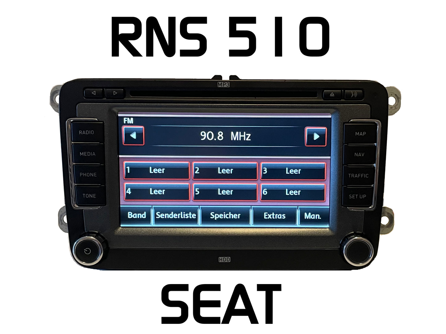 Seat Navigation/Radio RNS 510