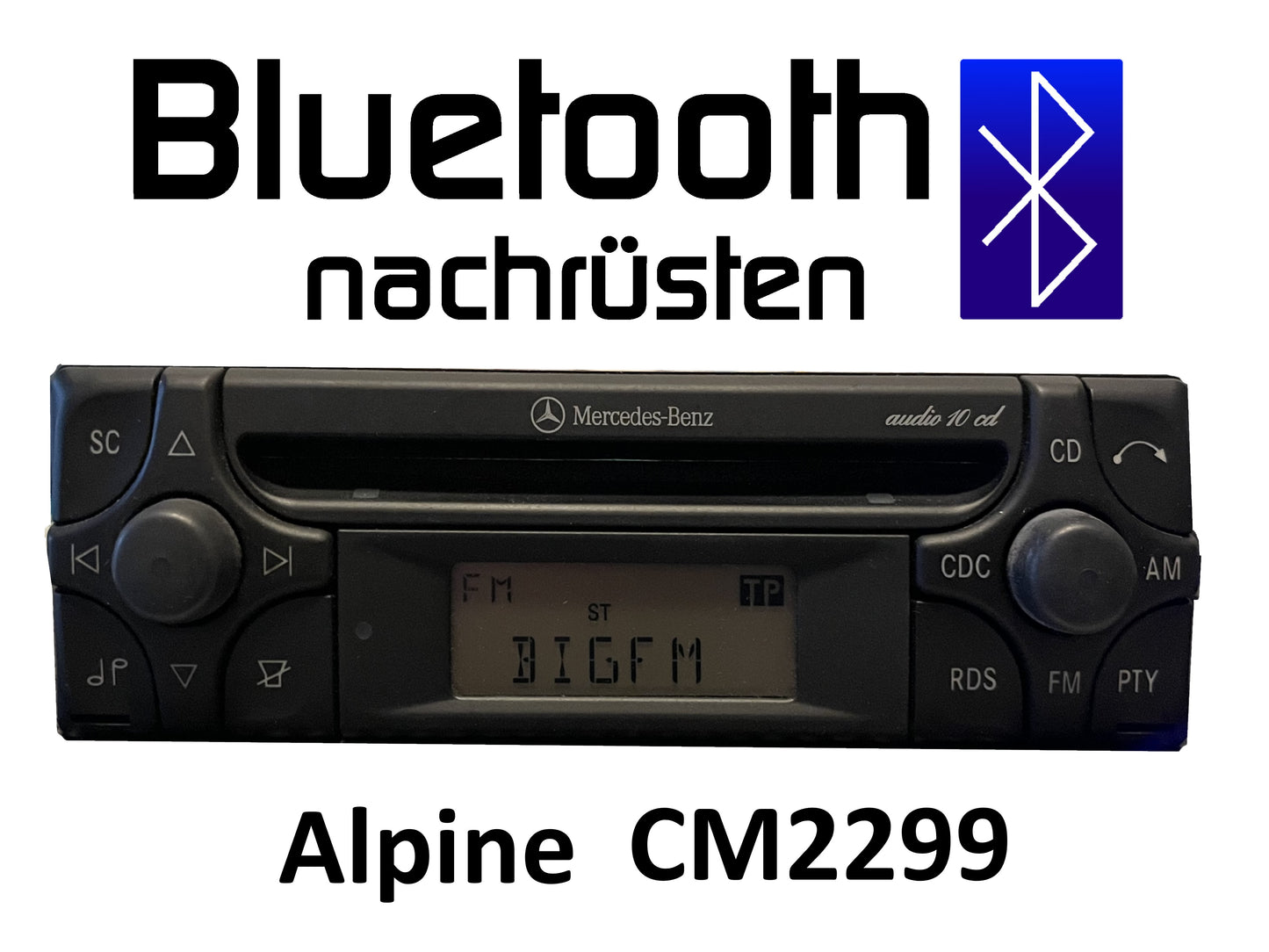 Alpine CM2299 Bluetooth nachrüsten