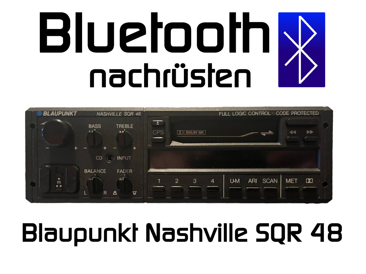 Autoradio Blaupunkt Nashville SQR 48 Bluetooth nachrüsten