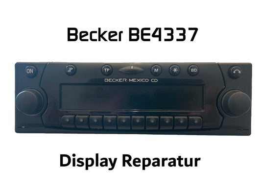 Autoradio Becker BE 4337 - Display Reparatur