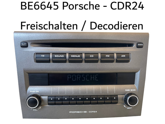 Autoradio Becker BE6645 CDR-24 entsperren | freischalten