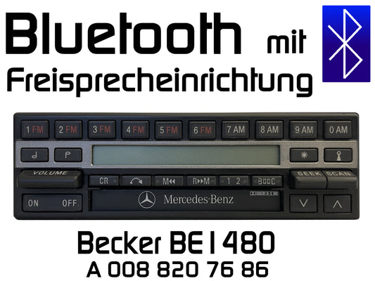 Autoradio Becker BE 1480 Bluetooth mit Freisprechfunktion nachrüsten