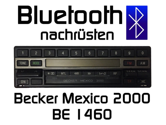 Autoradio Becker Mexico 2000 BE1460 Bluetooth nachrüsten