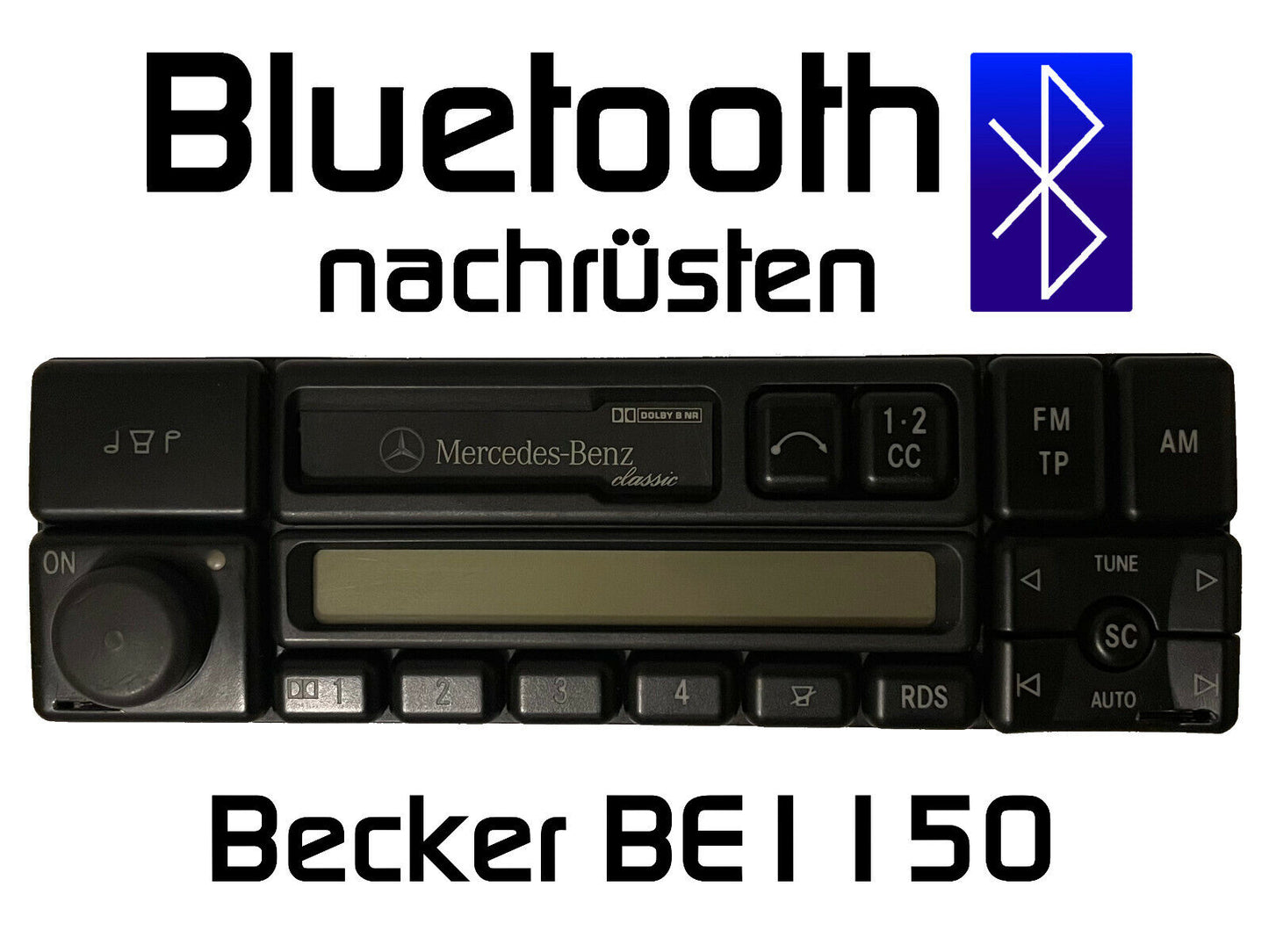 Autoradio Becker BE1150 Bluetooth nachrüsten – oldtimerhifi