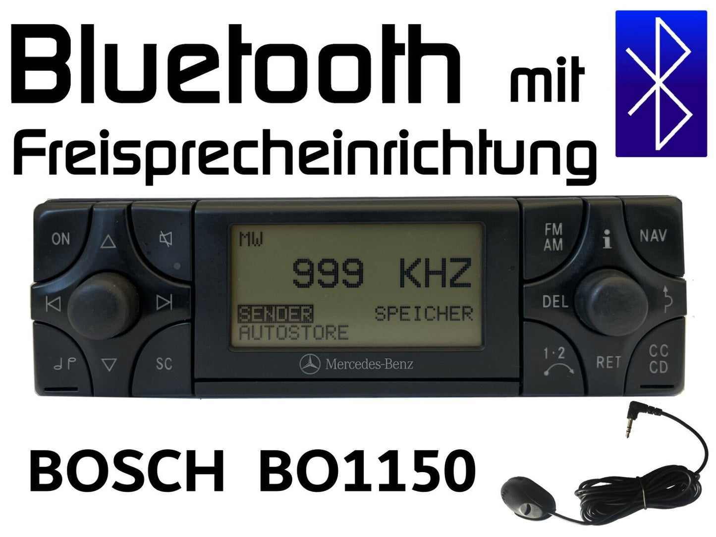 Bosch BO1150 Bluetooth mit Freisprecheinrichtung nachrüsten