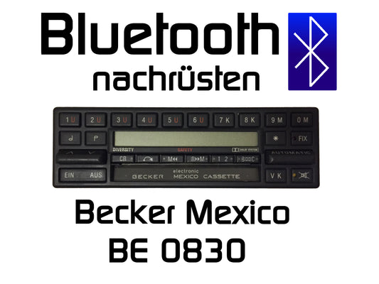 Autoradio Becker Mexico BE 0830 Bluetooth nachrüsten