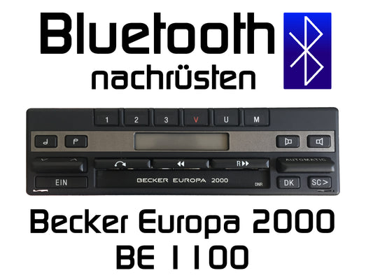 Becker Europa 2000 BE1100 Bluetooth Nachrüstung